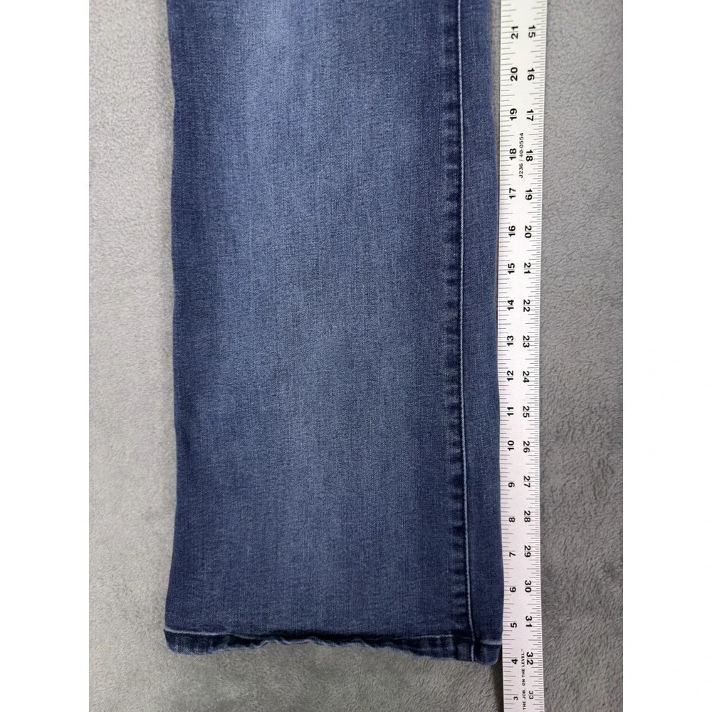 Democracy Jeans‎ Womens 12 Blue Ab Technology High Rise Bootcut Elastic Waist